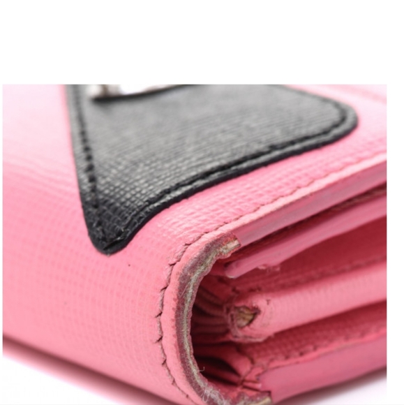 💯% AUTHENIC FENDI Vitello Elite Crystal Eye Monster Simply Continental Wallet L - Picture 10 of 14